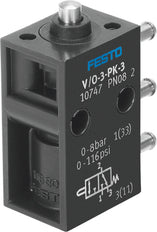 Festo 3/2 NO/NC Monostabiele Stang Geactiveerde Ventiel PK-3 80l/min - 10747