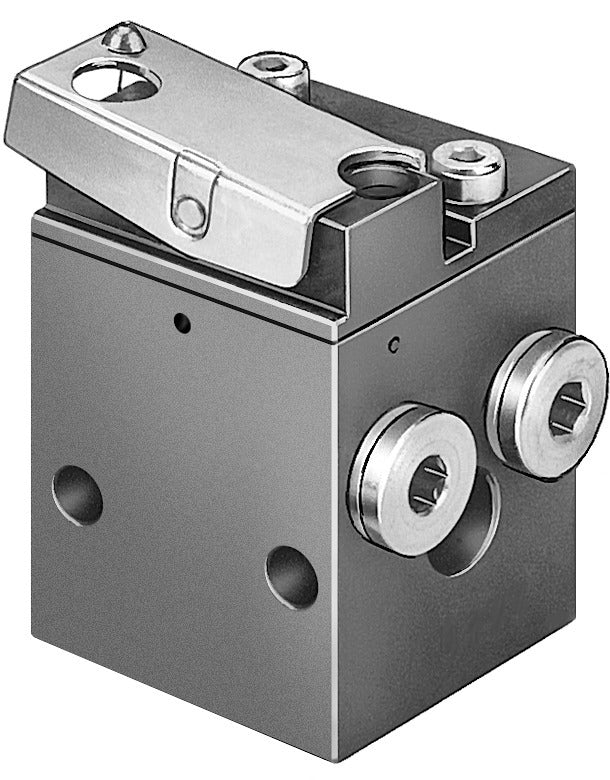 Festo 4/2 Monostabiele Stang Geactiveerde Klep G1/8 140 - 147L/Min - 3394
