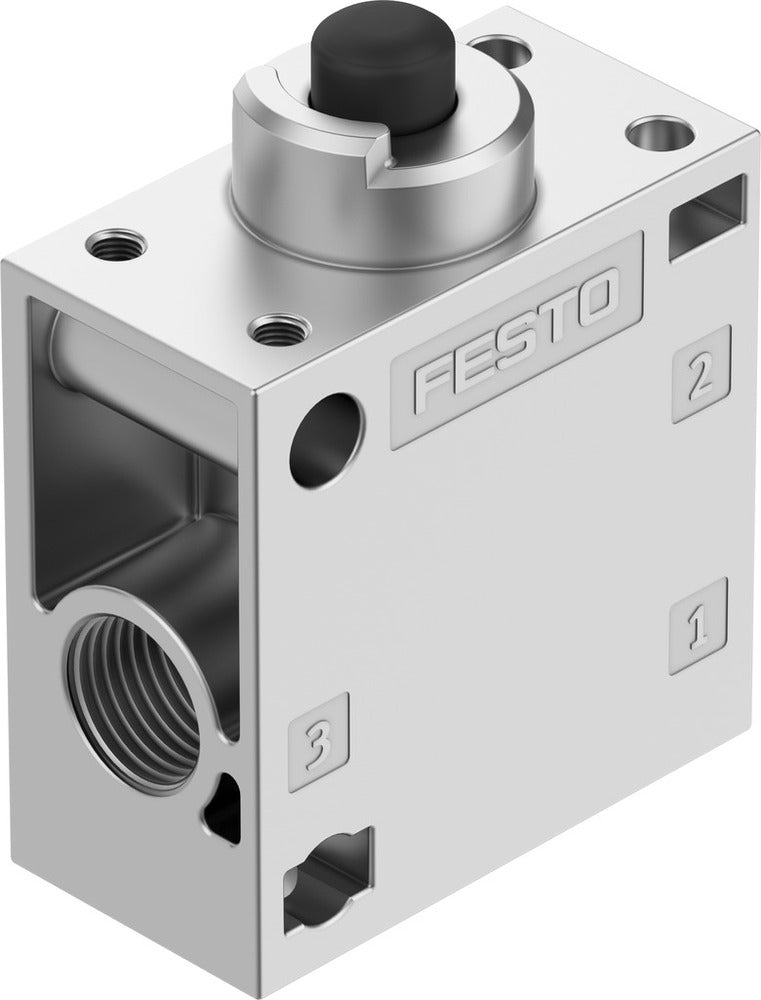 Festo 3/2 NC Monostabiele Stang Geactiveerde Klep G1/4 600l/min - 6808