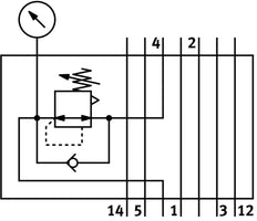 Festo Regulatorplaat - 540155