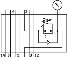 Festo Regulatorplaat - 555760