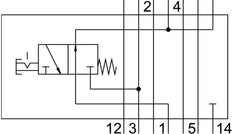 Festo Verticale Druk Afsluitplaat - 555790