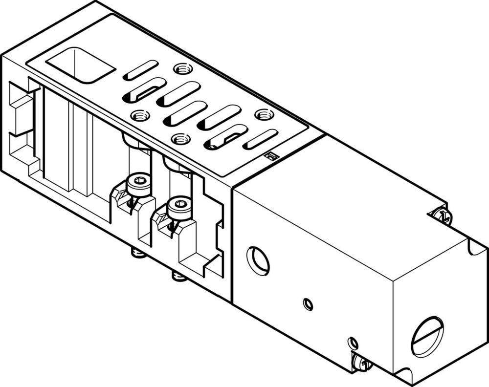 Festo Verticale Druk Afsluitplaat - 555790