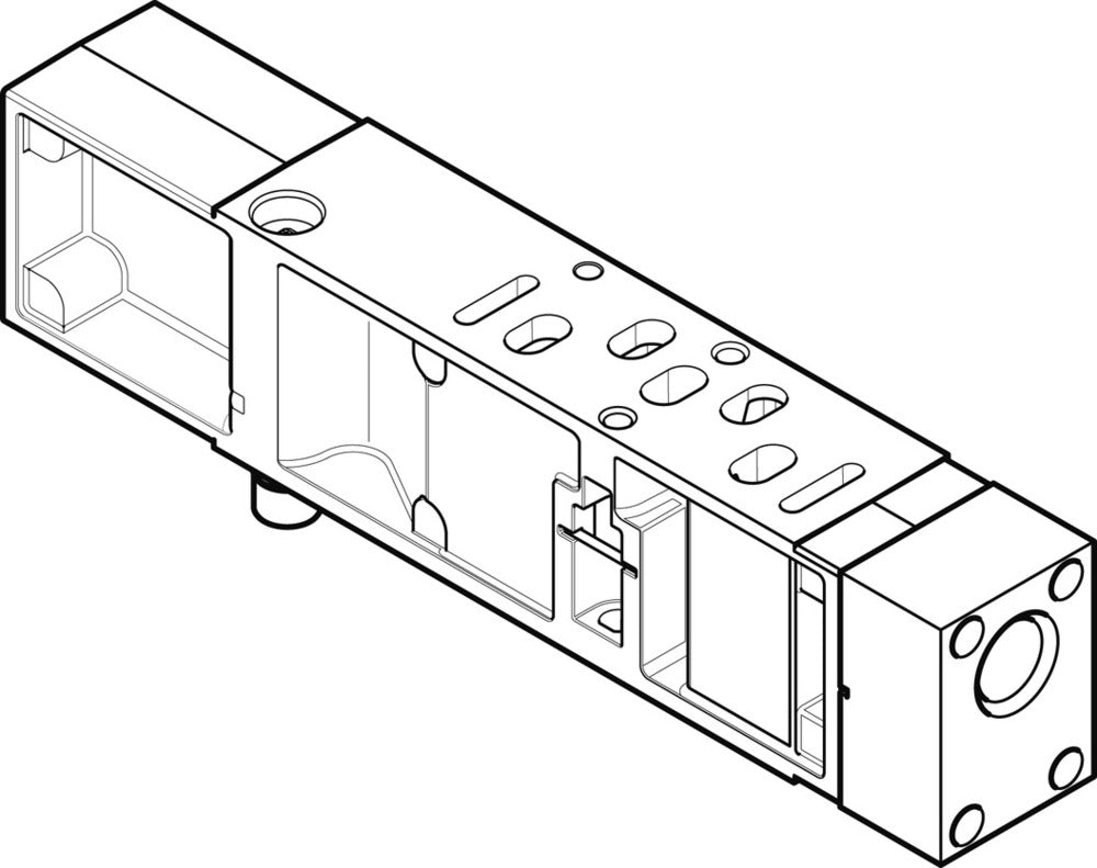 Festo Vertical Pressure Supply Plate - 8000690