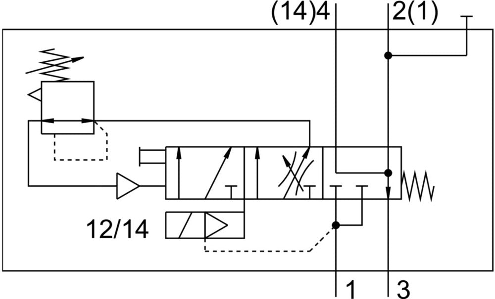 Festo Drukopbouwventiel - 558230