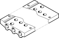 Festo Verdeelrail - 566533