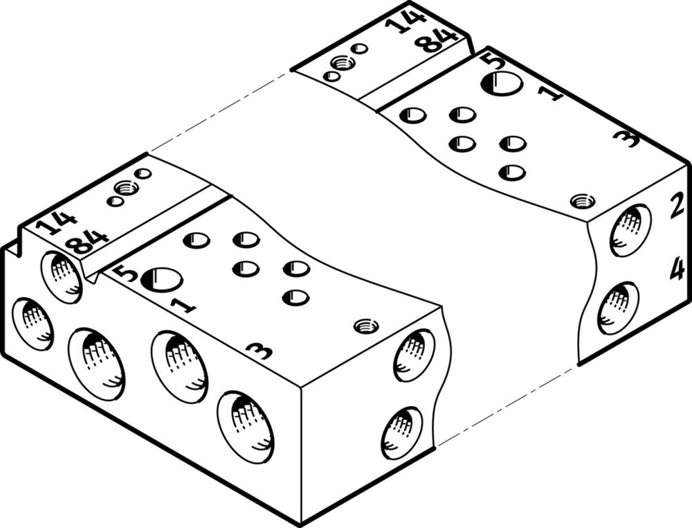 Festo Verdeelrail - 566553