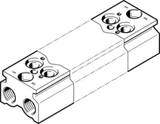 Festo Aansluitblok - 550571