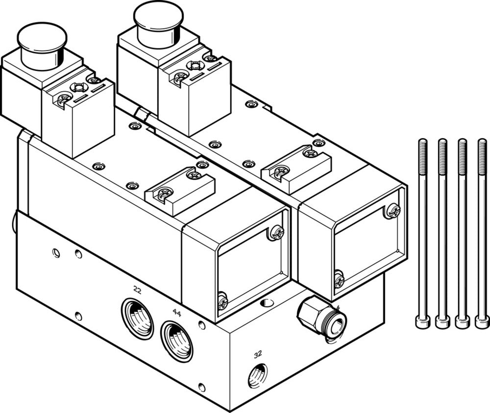 Festo Aansluitplaat - 2738672