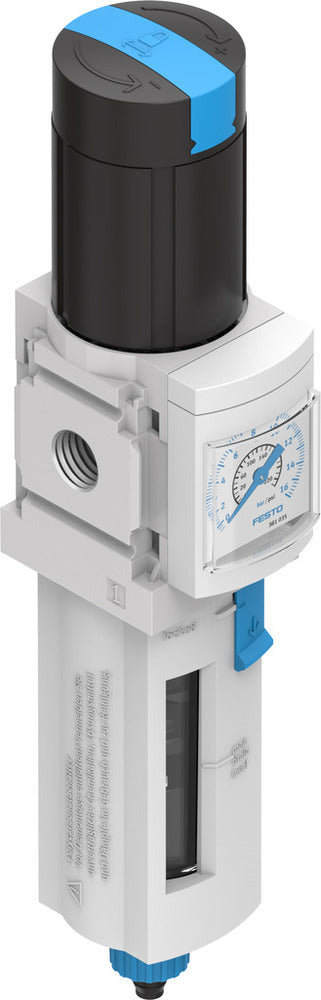 Festo Compressed Air Filter Regulator G1/8'' 0.5-12bar 850l/min 5µm - 529170
