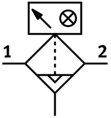 Festo Fijnfilter Aansluitplaat 2-12bar 1µm Midi - 532815