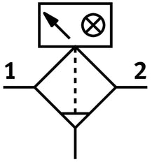 Festo Microfilter G1/8'' 1-16bar 360l/min 0.01µm Mini - 532843