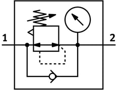 Festo Drukregelaar G1/8'' 0.5-7bar 1000l/min Mini - 192299