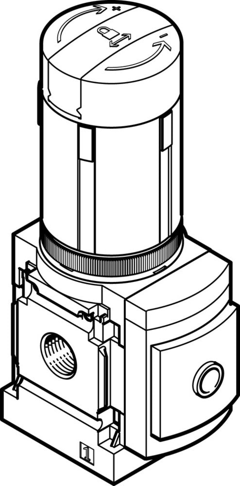 Festo Pressure Regulator G1/2'' 0.3-4bar 7300l/min - 530320