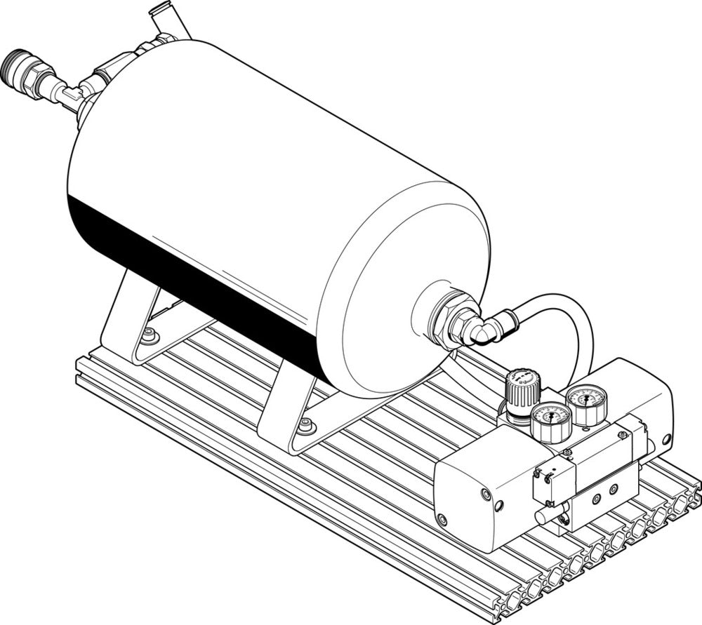 Festo Drukbooster QS-10 Inlaat 2-8/Uitlaat 4.5-16bar - 552931