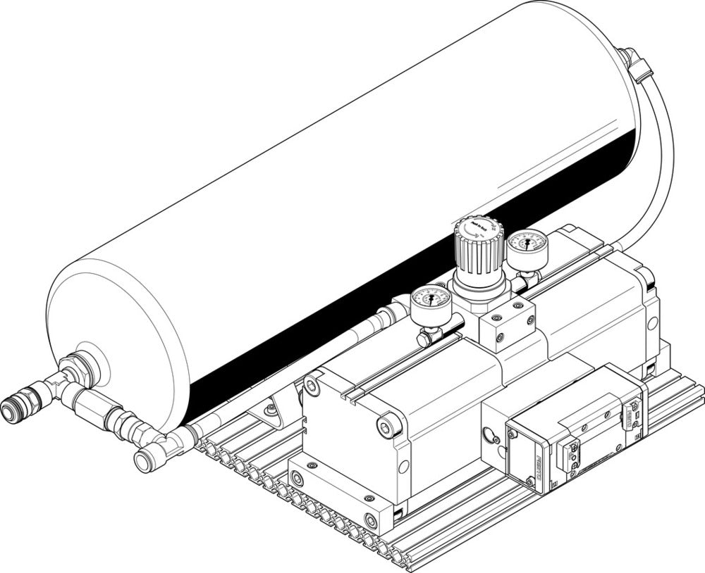 Festo Drukbooster QS-16 Inlaat 2-8/Uitlaat 4-10bar - 552936