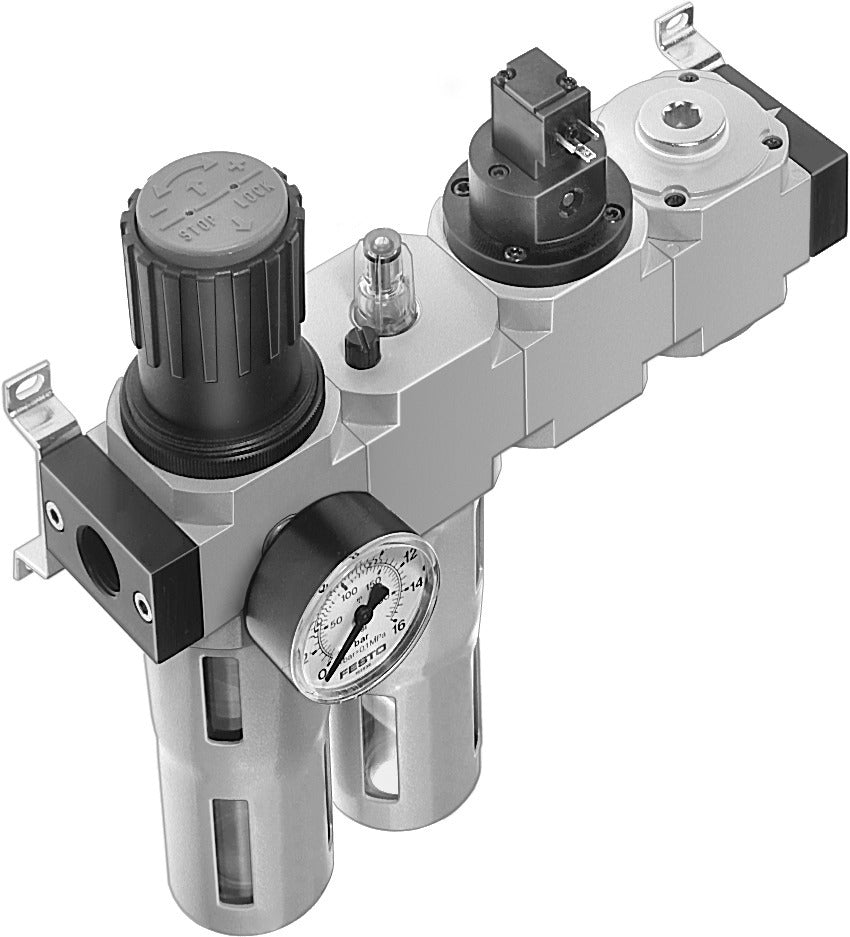 Festo Air Preparation Unit G1/2'' 2.5-12bar 3500l/min 40µm Maxi - 186059