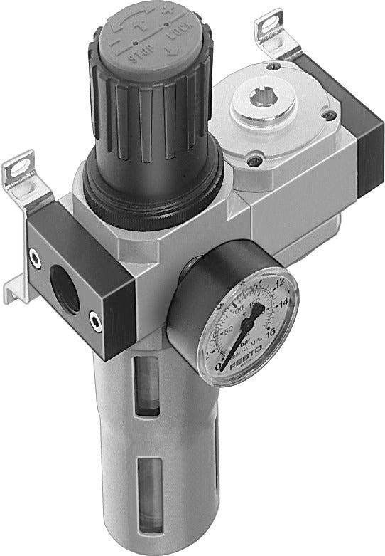 Festo Air Preparation Unit G3/8'' 0.5-12bar 2620l/min 40µm Midi - 185713