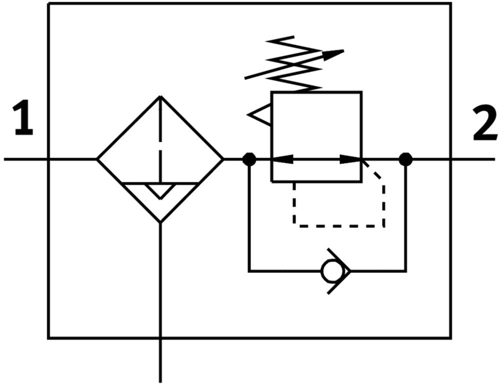 Festo Filterregelaar G1'' 0.5-12bar 8000l/min 5µm Maxi - 192629