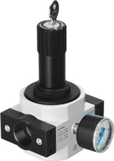 Festo Compressed Air Pressure Regulator G1/8'' 0.5-12bar 800l/min Mini - 194602