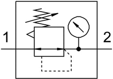 Festo Drukregelaar G3/4'' 0.5-7bar 4500l/min Midi - 162587