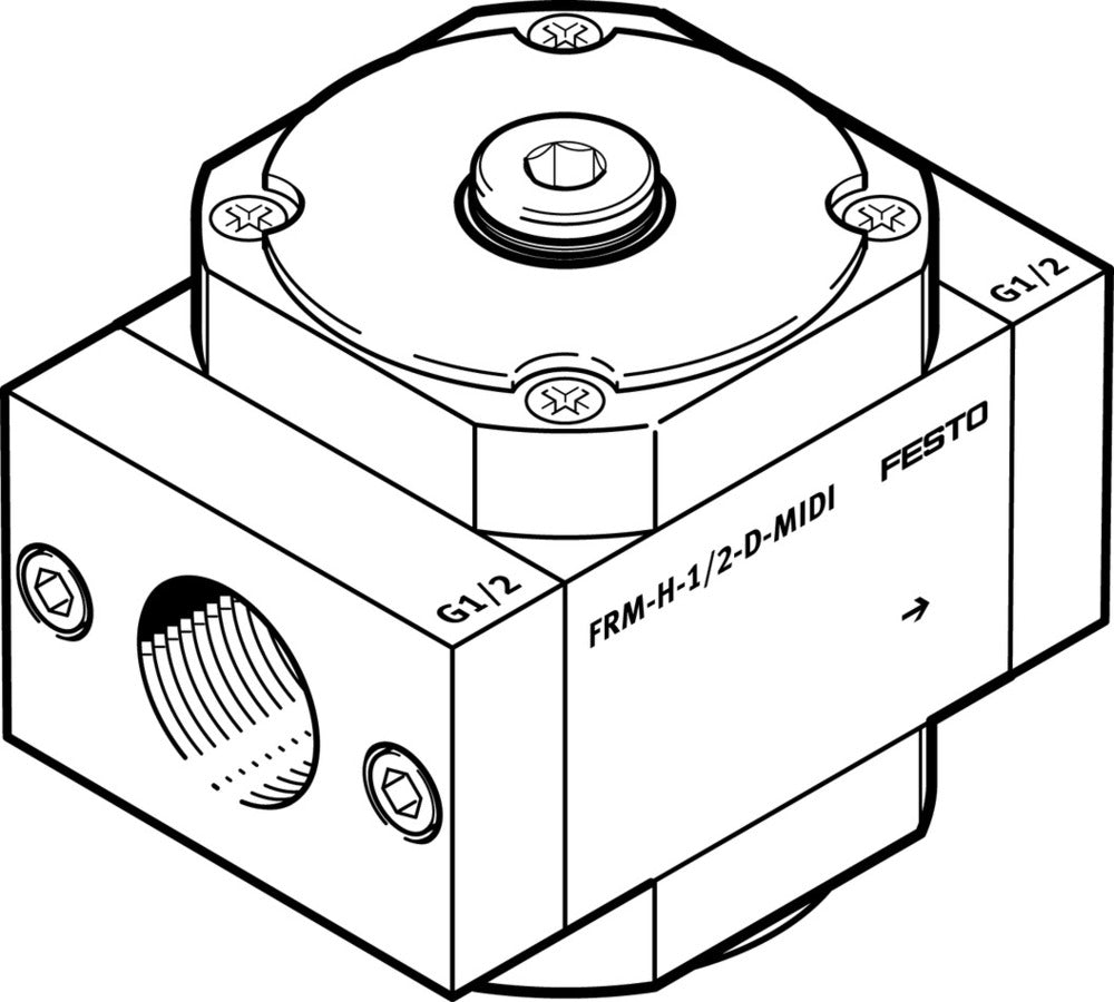 Festo Branching Module G1/2'' 0.25-16bar 9000l/min Maxi - 186526