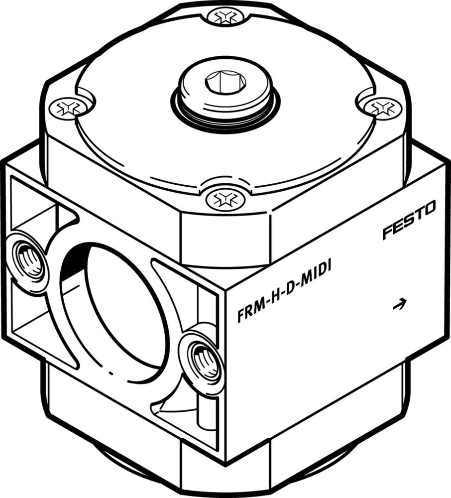 Festo Aftakkingsmodule 0.25-16bar 13500l/min Maxi - 170689