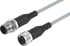 Festo Aansluitkabel M12x1/M8x1 A-Gecodeerd EN 61076-2-101 2.5m - 554033