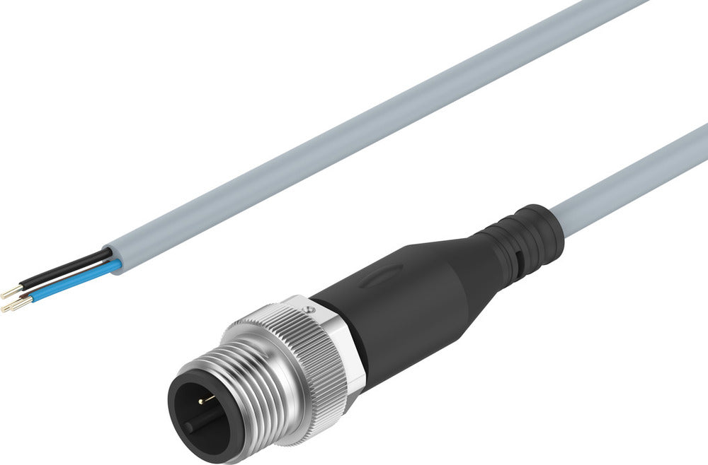Festo Aansluitkabel Stekker M12x1 A-gecodeerd EN 61076-2-101 1m - 8091515