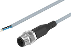 Festo Aansluitkabel Stekker M12x1 A-gecodeerd EN 61076-2-101 1m - 8091515