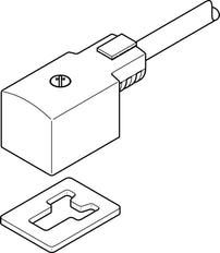 Festo Stekkerdoos Met Kabel Vorm B 5m - 30942