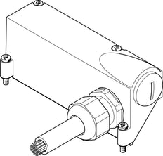 Festo Connecting Cable With Plug 10m IP67 IEC 60529 - 560421