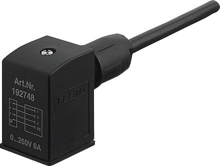Festo Stekkerdoos 4-pins Vorm A IP67 IEC 60529 - 192748