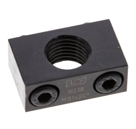 ACE Spannflens M 14x1,5 voor schokdemper, zijdemontage - MB14SC2