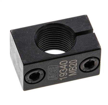 ACE Spannflens M 20x1,5 voor schokdemper, zijdemontage - MB20