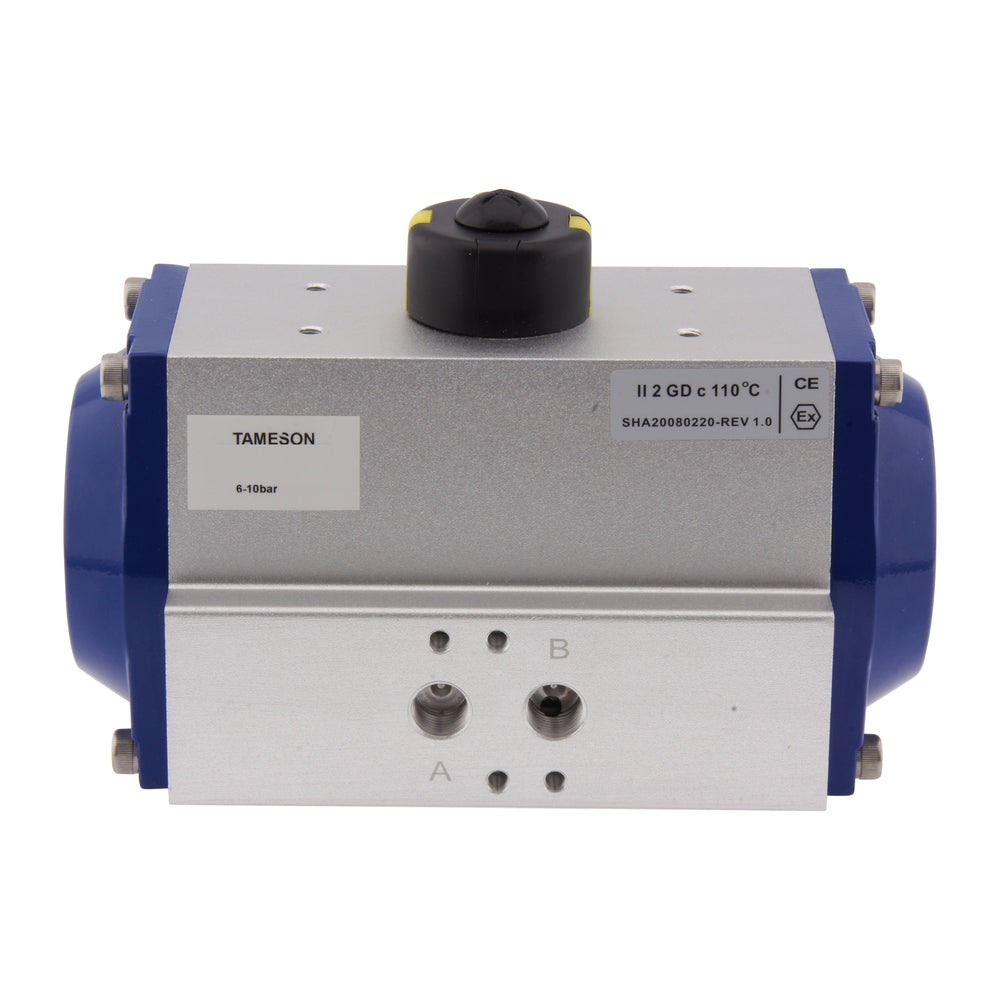 Pneumatische Actuator Dubbelwerkend 190Nm ISO 5211 F05 14 mm PAL 025