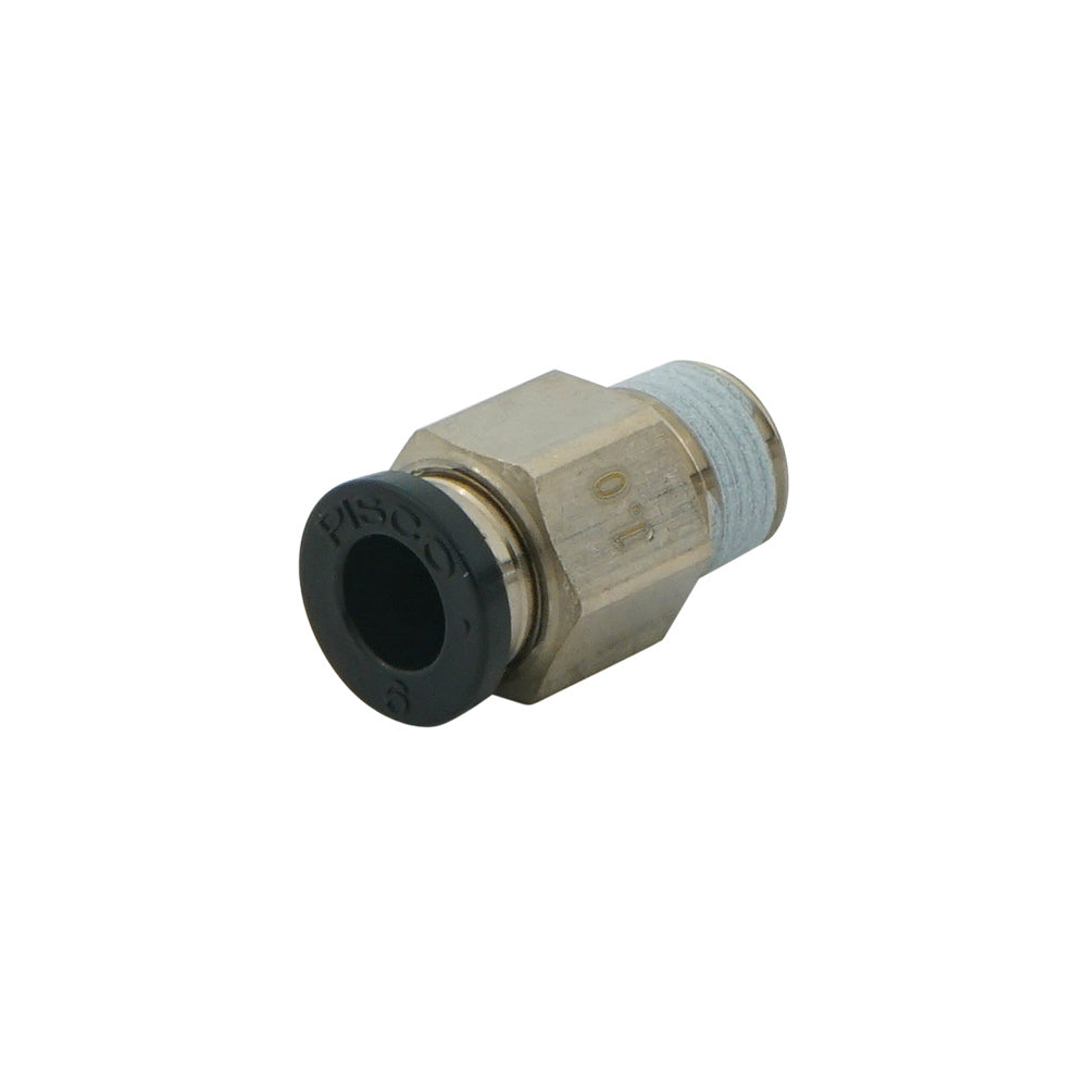 8mm - R1/8" 0.5mm Doorlaat Rechte Koppeling