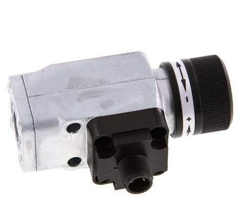 0.2 tot 2bar SPDT Zinkspuitgietwerk Drukschakelaar G1/4'' 250VAC 4-pins M12-connector