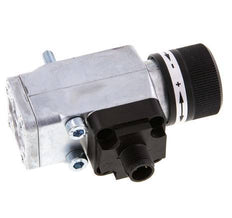 0.5 tot 8bar SPDT Zinkspuitgietwerk Drukschakelaar flens 250VAC 4-pins M12-connector