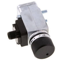 0.5 tot 8bar SPDT Zinkspuitgietwerk Drukschakelaar flens 250VAC 4-pins M12-connector