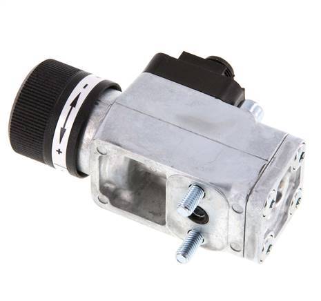 0.5 tot 8bar SPDT Zinkspuitgietwerk Drukschakelaar flens 250VAC 4-pins M12-connector
