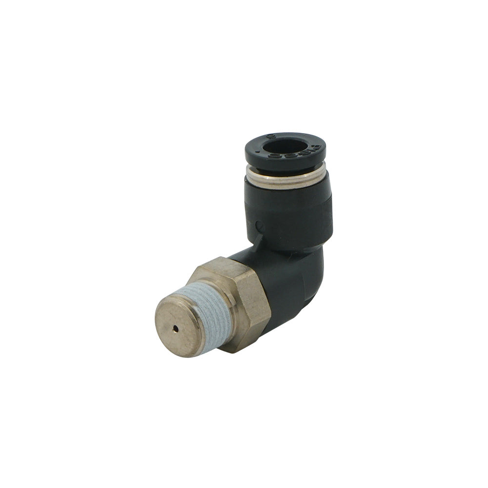 8mm - R1/8" 0.8mm Elbow Orifice Fitting
