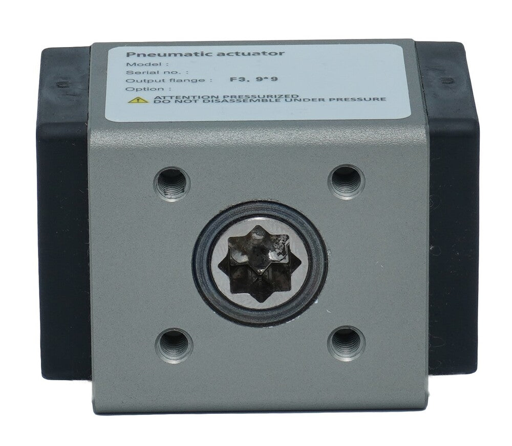 Pneumatic Actuator Rack & Pinion Double Acting 4.7Nm @ 6bar F03 NPT Threads - PR01D-N