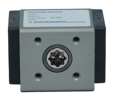Pneumatic Actuator Rack & Pinion Double Acting 4.7Nm @ 6bar F03 NPT Threads - PR01D-N