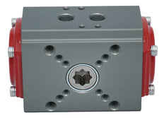 Pneumatic Actuator Rack & Pinion Spring Opening 421.7Nm @ 6bar F10/F12 Epoxy Coating - PR11B-C