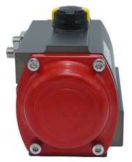 Pneumatic Actuator Rack & Pinion Double Acting 676.8Nm @ 6bar F10/F12 NPT Threads - PR11D-N