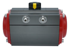 Pneumatic Actuator Rack & Pinion Double Acting 676.8Nm @ 6bar F10/F12 NPT Threads - PR11D-N