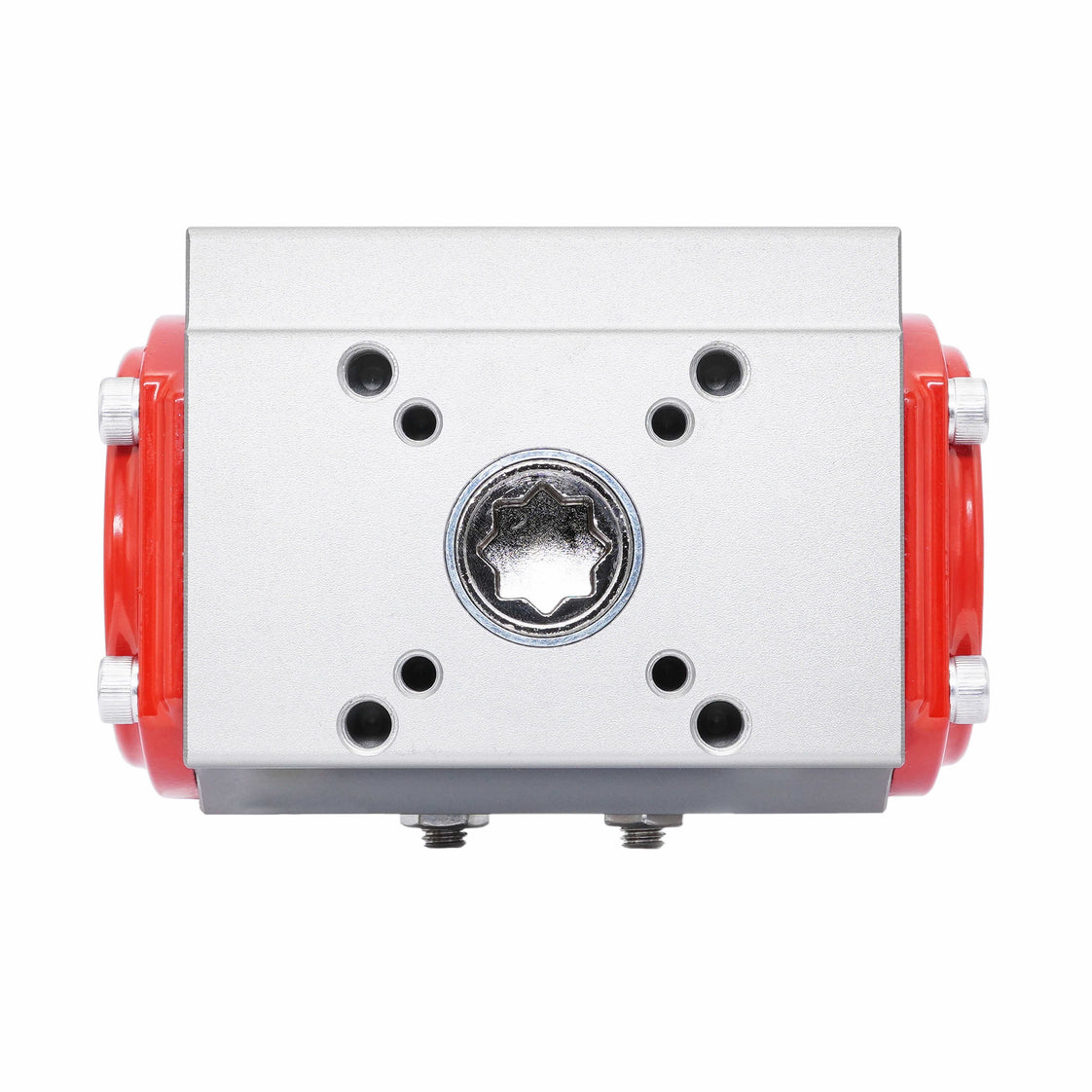 Pneumatische Actuator Tandheugel Veer-Openend 305.4Nm @ 6bar F10/F12 NPT Schroefdraad - PR10B-N