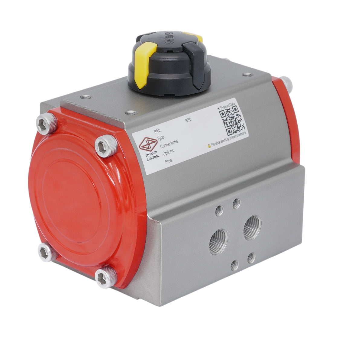 Pneumatische Actuator Tandheugel Veer-Openend 12.6Nm @ 6bar F04 - PR04B