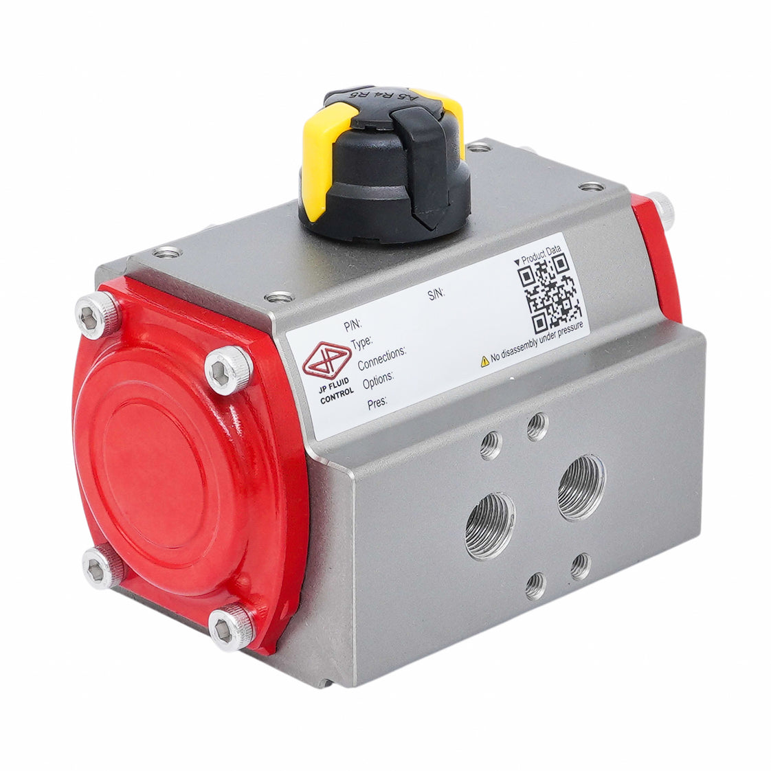 Pneumatische Actuator Tandheugel Dubbelwerkend 33.2Nm @ 6bar F05/F07 NPT Schroefdraad - PR04D-N